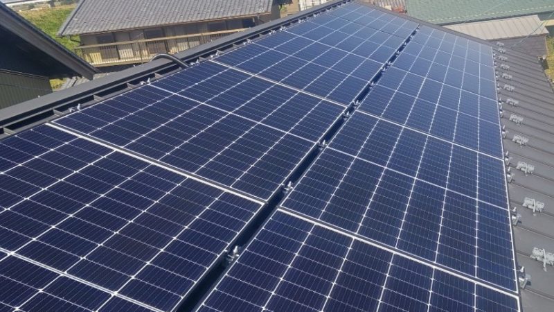 羽島市 河合様 太陽光発電・蓄電池設置