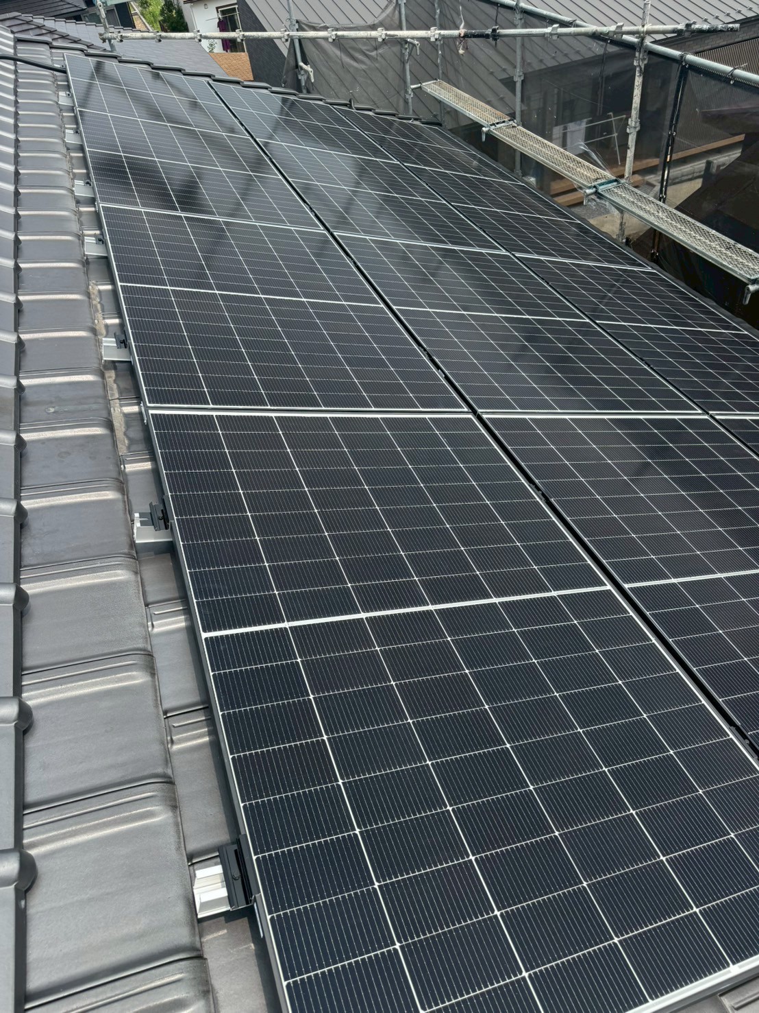 大野町 I様 太陽光発電・蓄電池・エコキュート設置