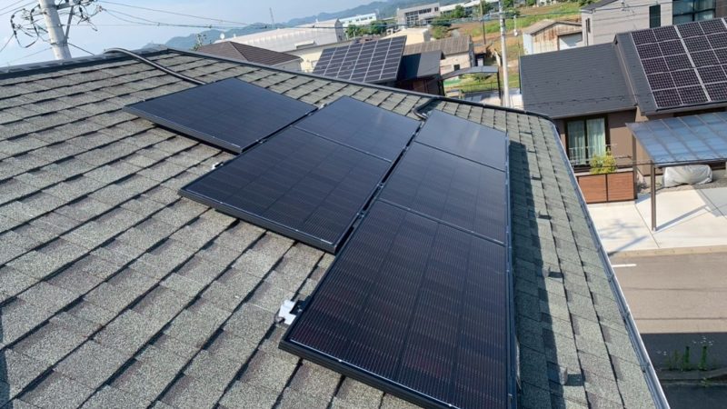 坂祝町 S様 太陽光発電・蓄電池・エコキュート設置