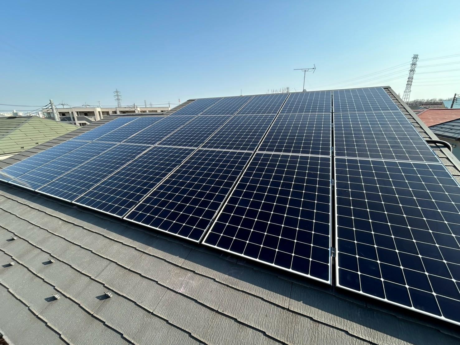 調布市 W様 太陽光発電・蓄電池設置