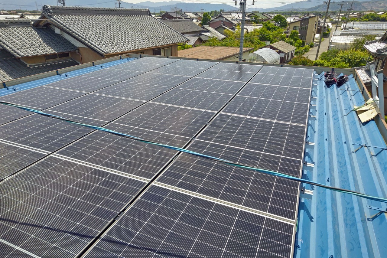 神戸町 H様 太陽光発電・蓄電池設置
