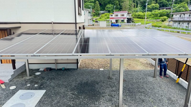 美濃加茂市 N様 太陽光発電システム設置