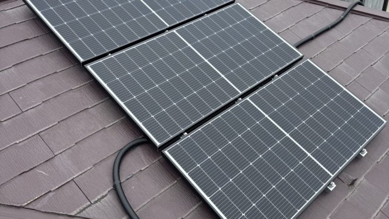 長浜市 H様 太陽光発電・エコキュート設置