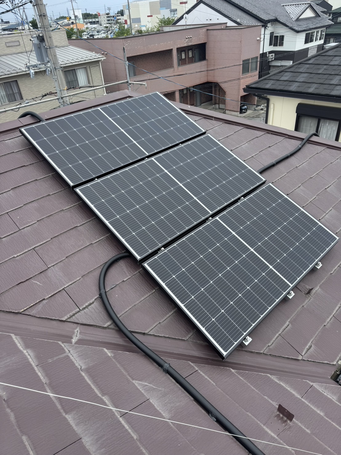 長浜市 H様 太陽光発電・エコキュート設置
