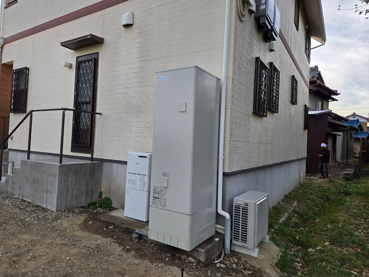 豊明市 O様 蓄電池・エコキュート設置