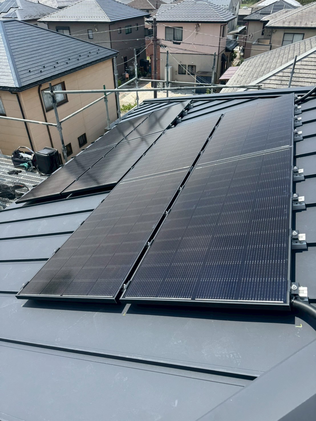 長浜市 N様 太陽光発電システム設置