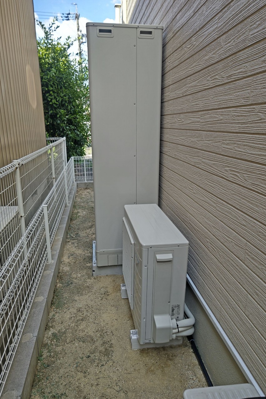 大治町 N様 エコキュート・IH設置