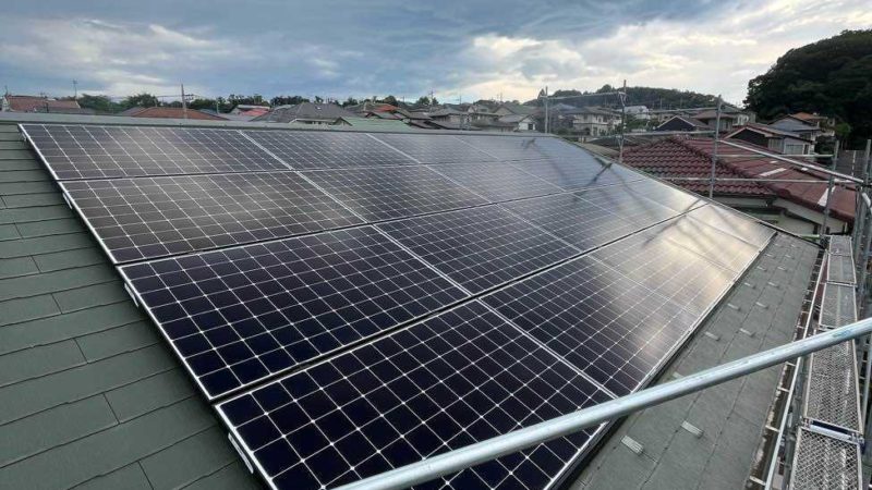 日野市　N様 太陽光発電・蓄電池・エコキュート設置