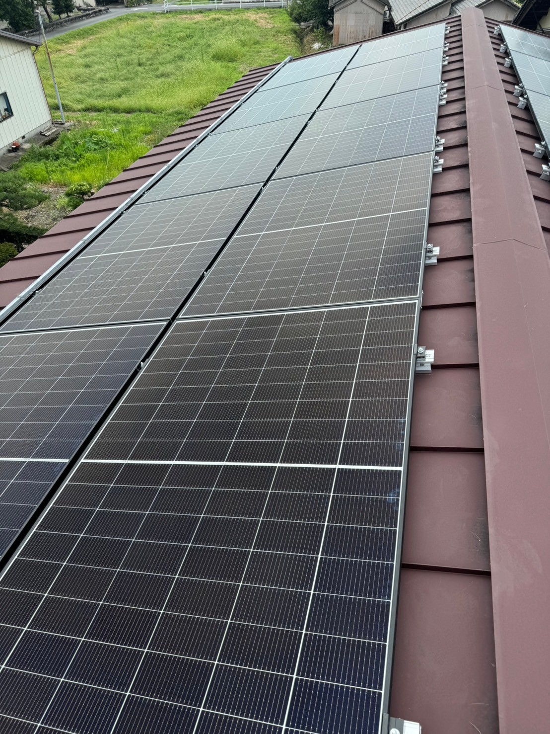 池田町 H様 太陽光発電システム設置