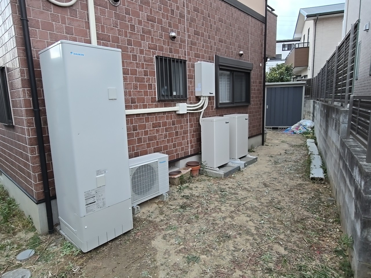 半田市　S様 太陽光発電・蓄電池・エコキュート設置