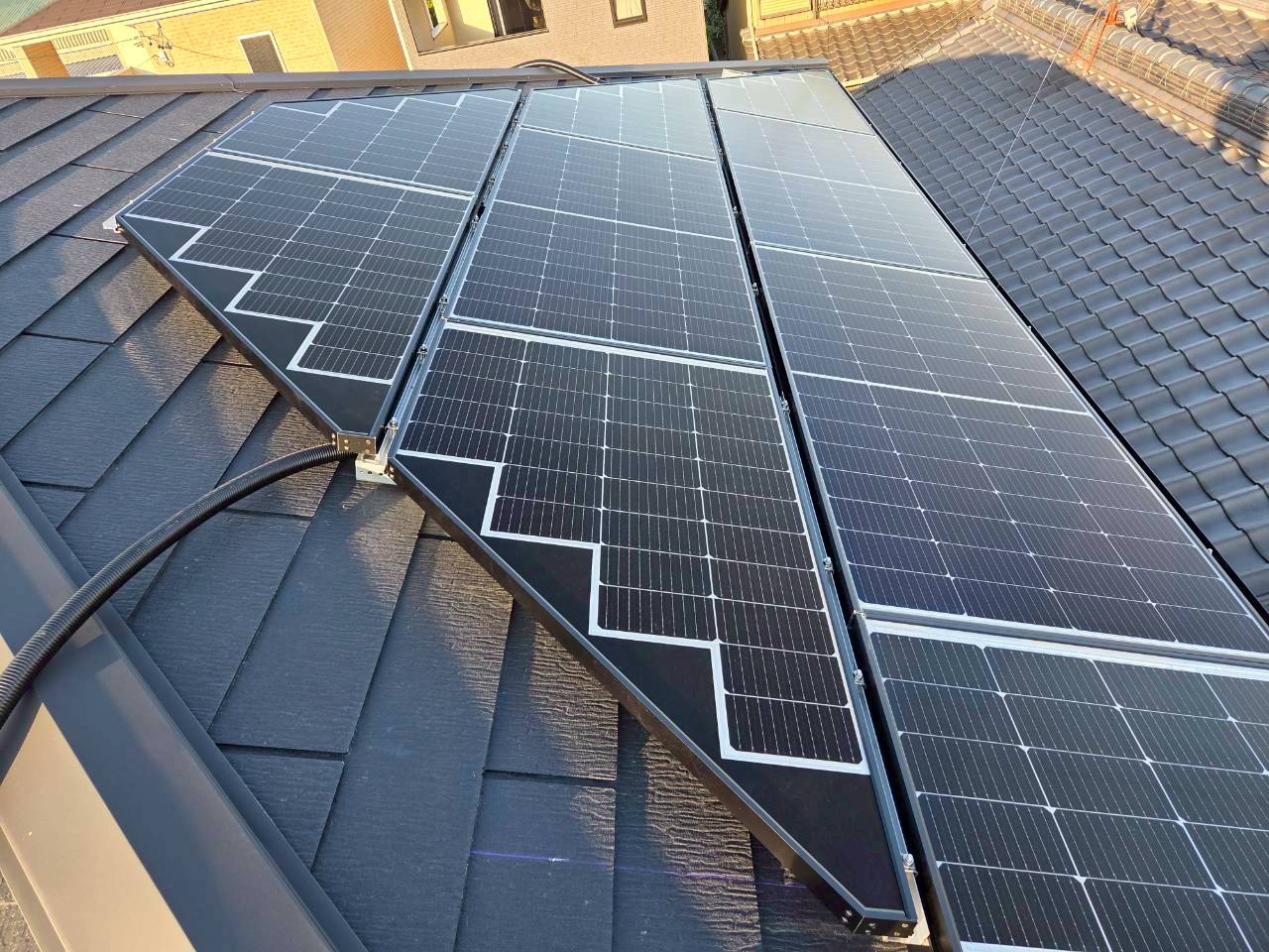 安城市　H様 太陽光発電・蓄電池・エコキュート設置