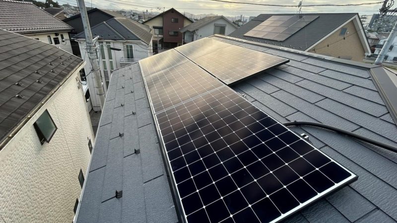 日野市　K様 太陽光発電・蓄電池・エコキュート設置
