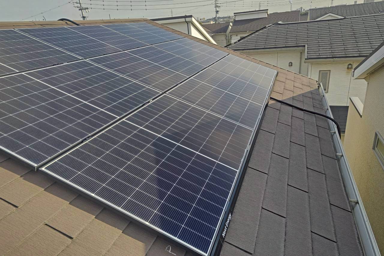 半田市　N様 太陽光発電・蓄電池・エコキュート設置