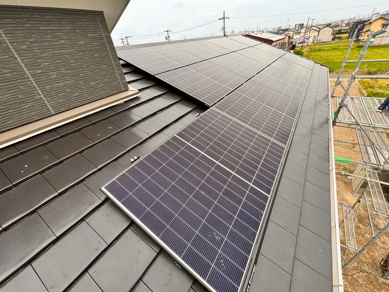 あま市　D様 太陽光発電・蓄電池・エコキュート設置