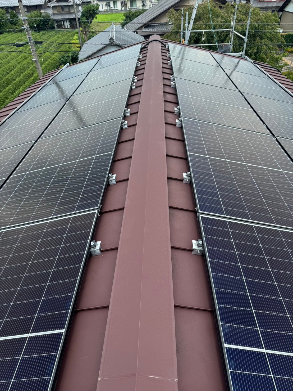 池田町 H様 太陽光発電システム設置