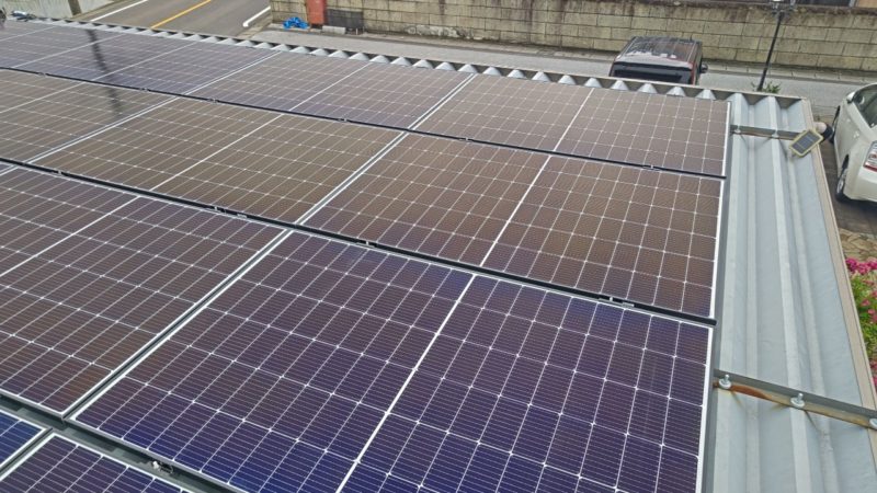 一宮市 O様 太陽光発電システム設置