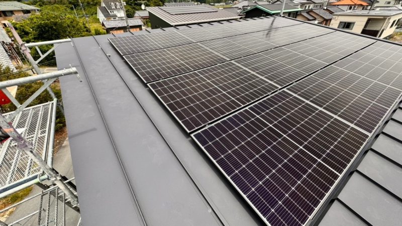 掛川市　N様 太陽光発電・蓄電池・エコキュート設置