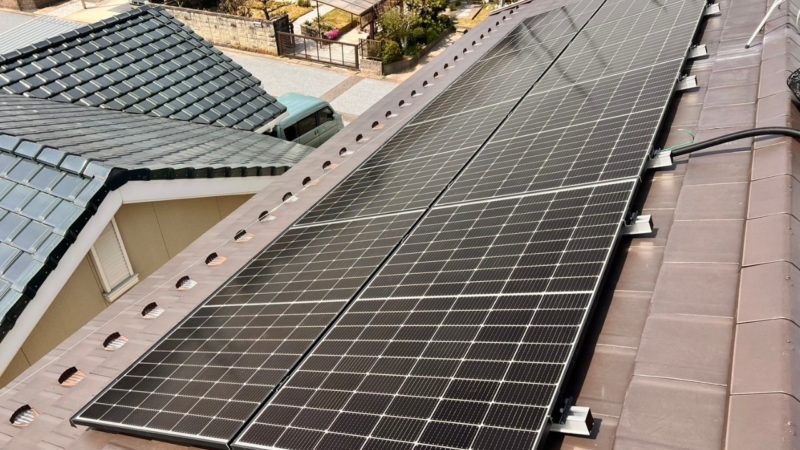 江南市 T様 太陽光発電・蓄電池設置