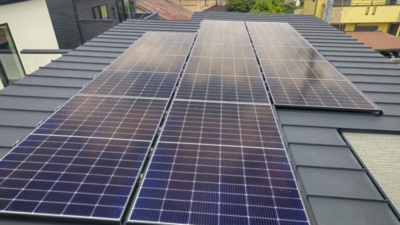 知立市 U様 太陽光発電設置