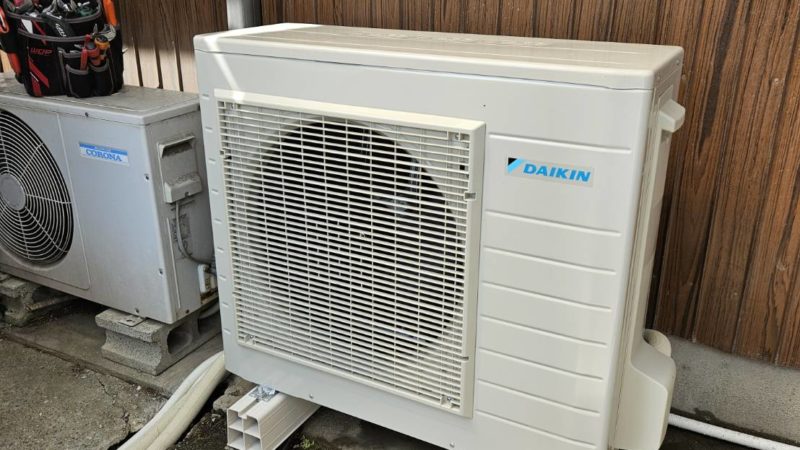 朝日町 K様 エコキュート設置