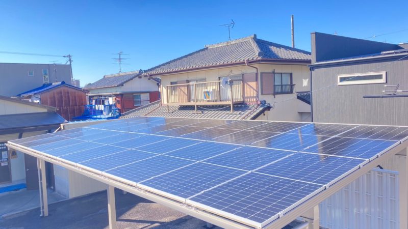 瀬戸市 Y様 太陽光発電システム設置