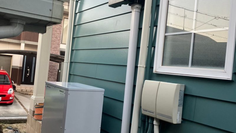 豊橋市 G様 蓄電池・エコキュート設置