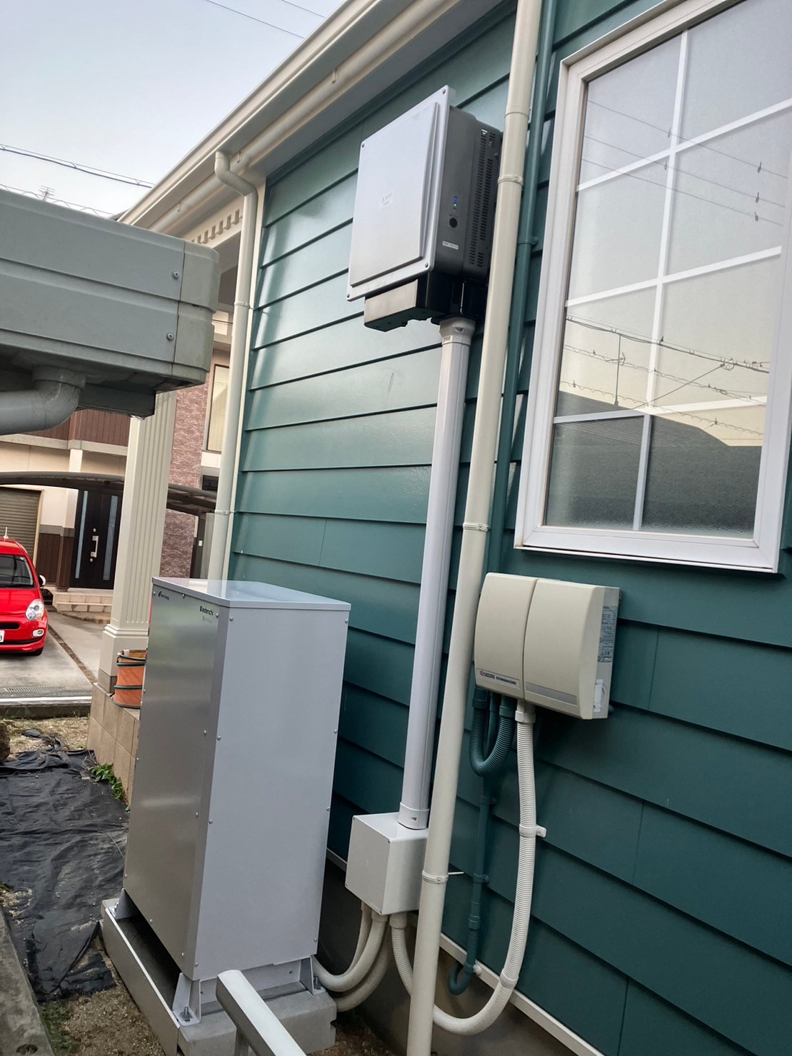 豊橋市 G様 蓄電池・エコキュート設置