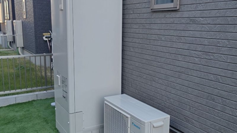 名古屋市 U様 エコキュート・IH設置