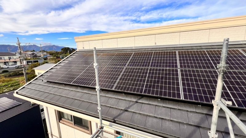 鈴鹿市 K様 太陽光発電・蓄電池設置