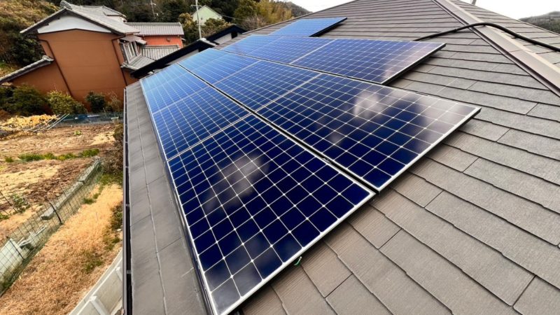 幸田町　N様 太陽光発電・蓄電池設置
