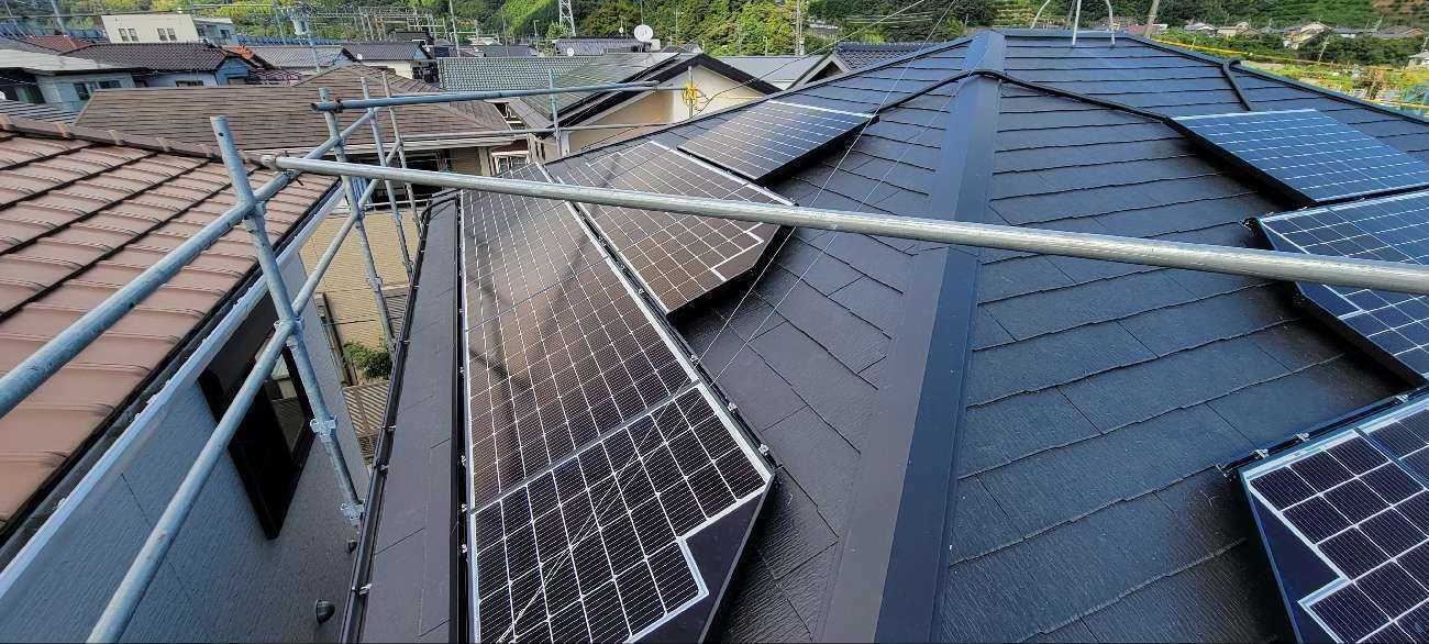 静岡市 H様 太陽光発電・エコキュート設置