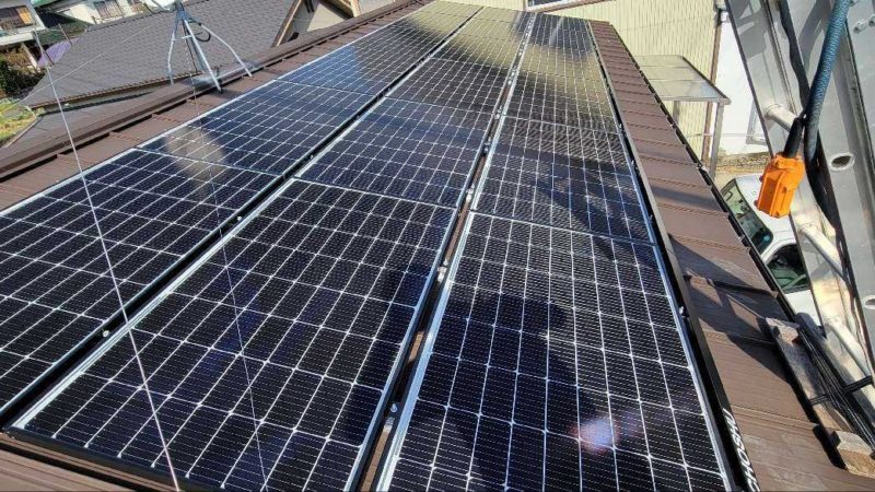 菊川市 Ｔ様 太陽光発電・エコキュート設置
