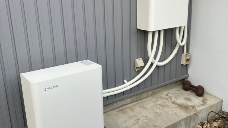 岐阜市 K様 蓄電池・エコキュート設置
