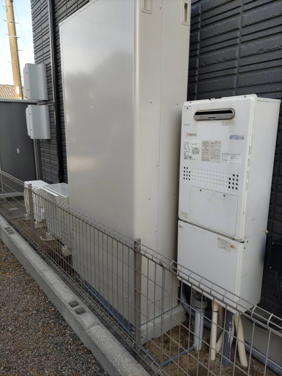 西尾市E様 蓄電池・エコキュート設置