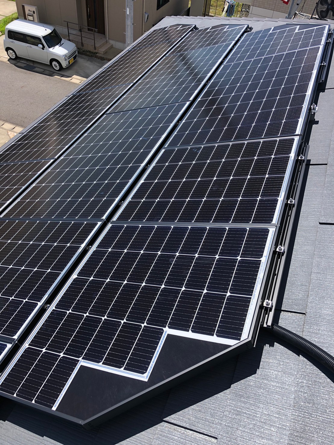 岡崎市　H様 太陽光発電・蓄電池・エコキュート・IH設置