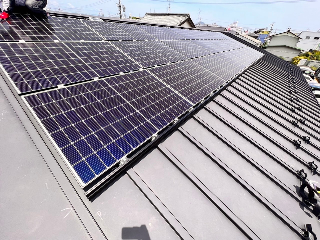 岐阜市 K様 太陽光発電システム・蓄電池設置