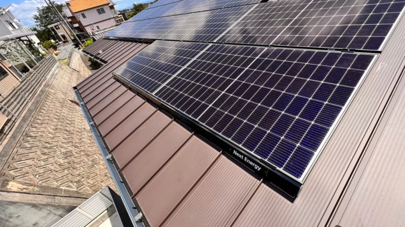 東郷町　Y様 太陽光発電・蓄電池・エコキュート設置