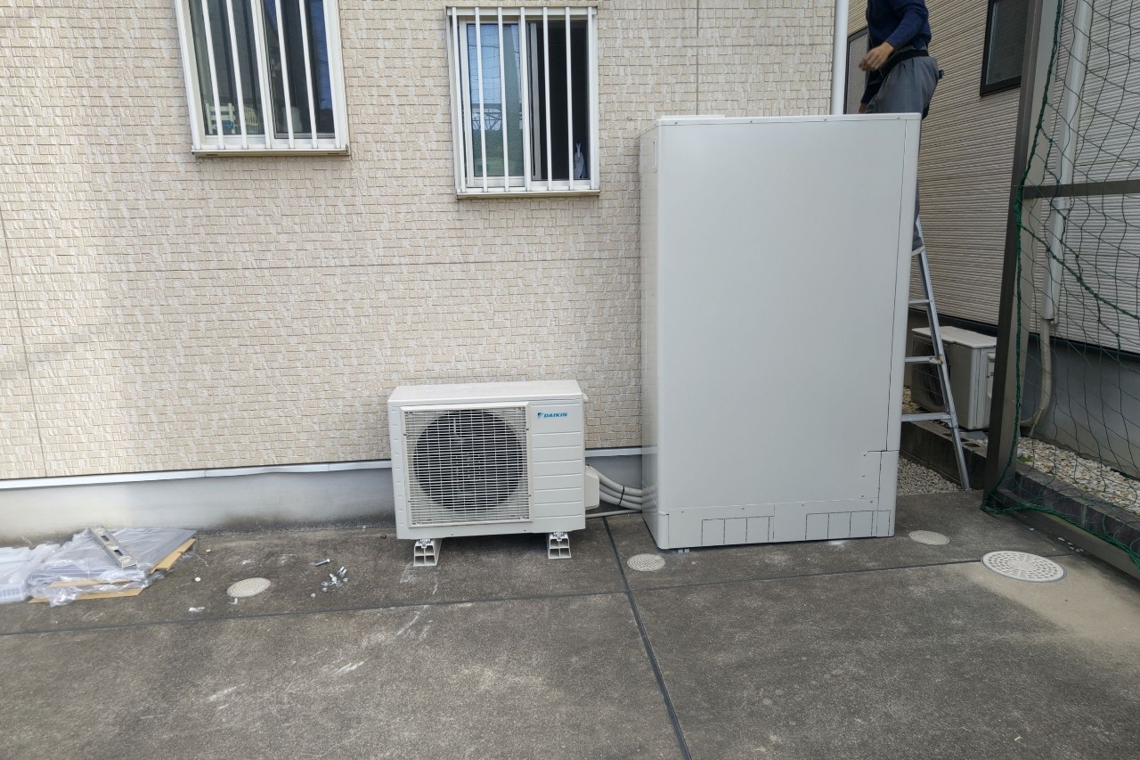 西尾市 S様 蓄電池・エコキュート設置