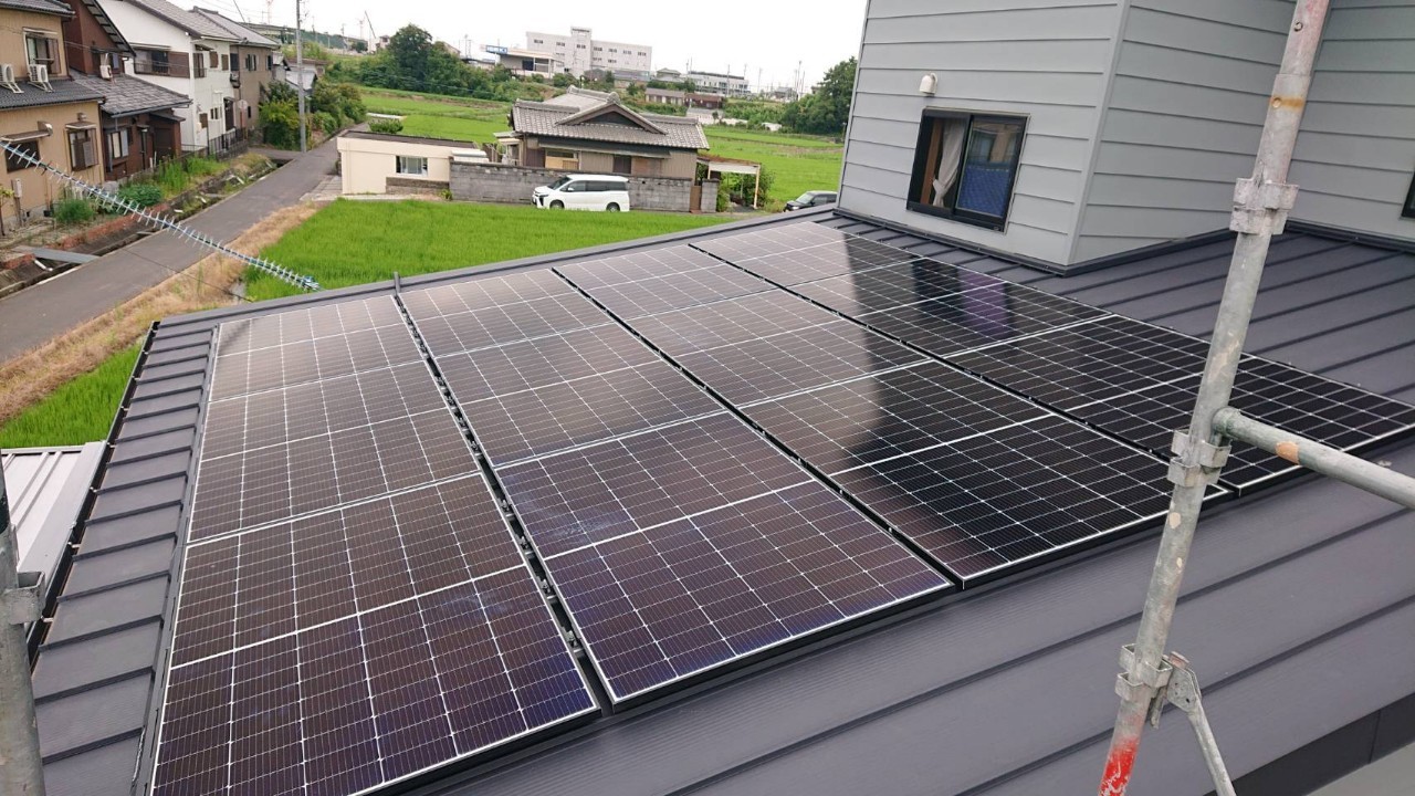 安城市　K様 太陽光発電・蓄電池・エコキュート設置