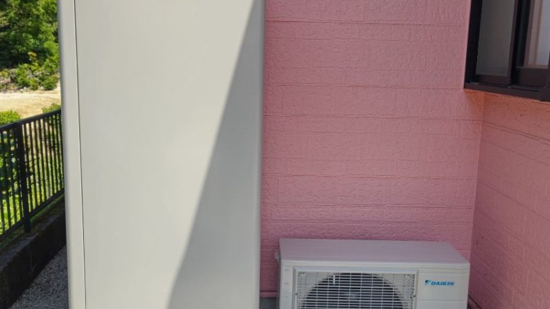 菰野町 S様 エコキュート設置