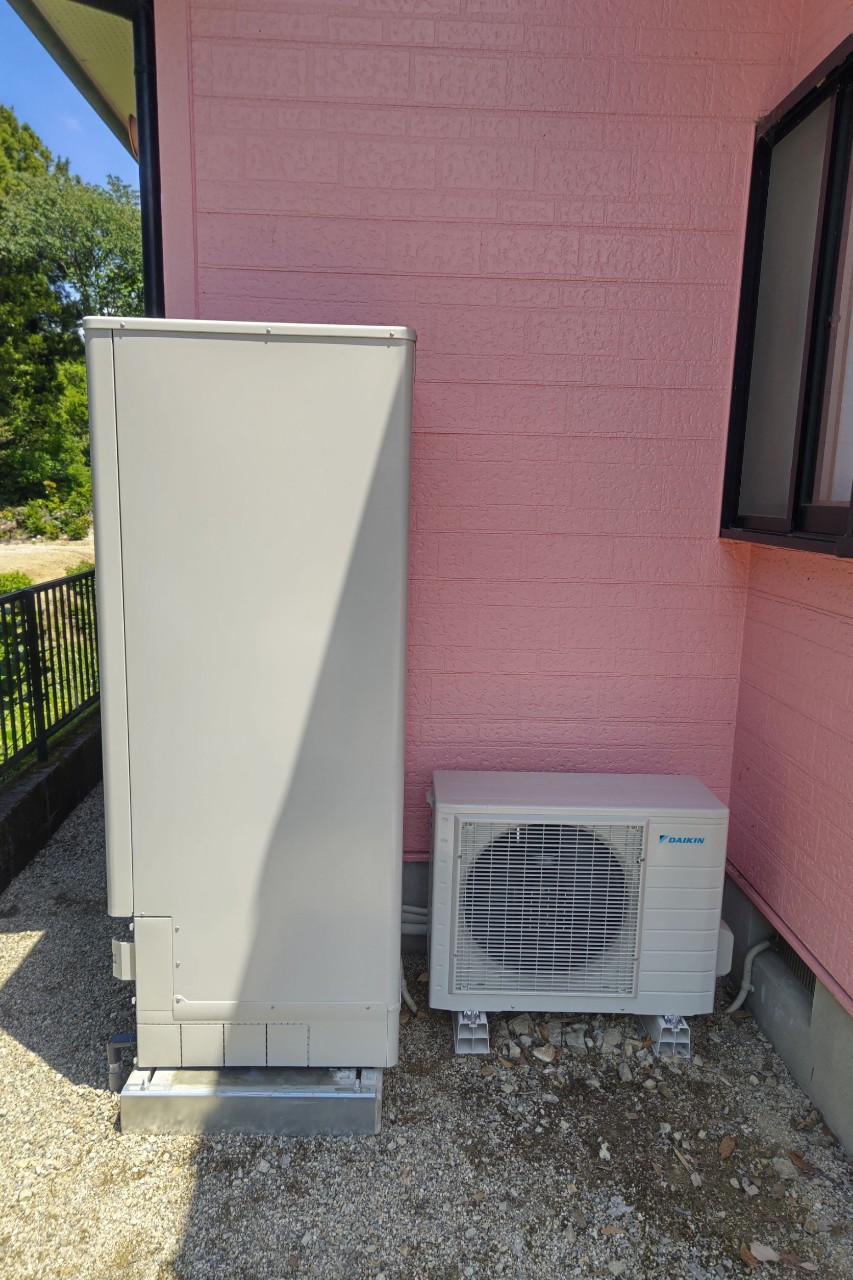 菰野町 S様 エコキュート設置