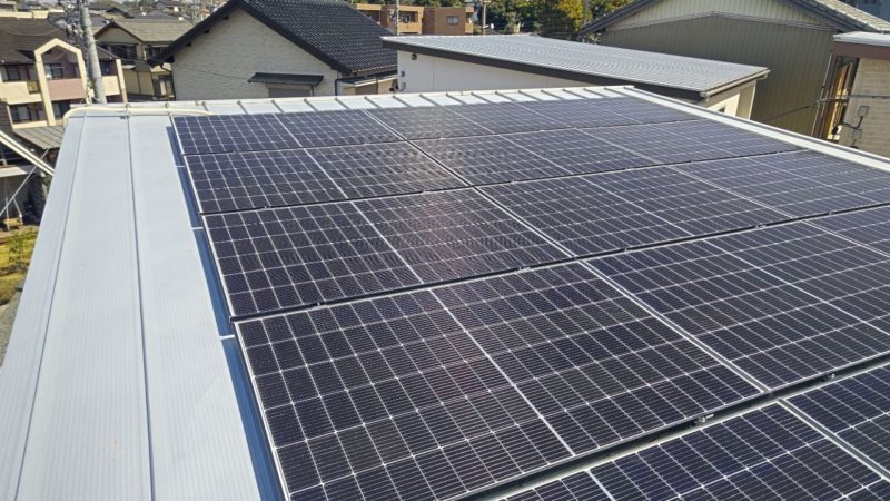 東海市 S様 太陽光発電システム設置