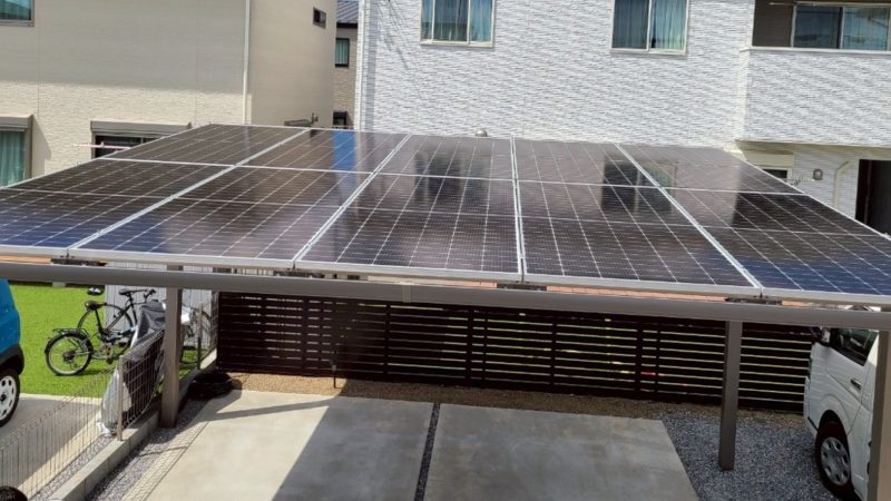 各務原市　O様 太陽光発電・蓄電池・エコキュート設置