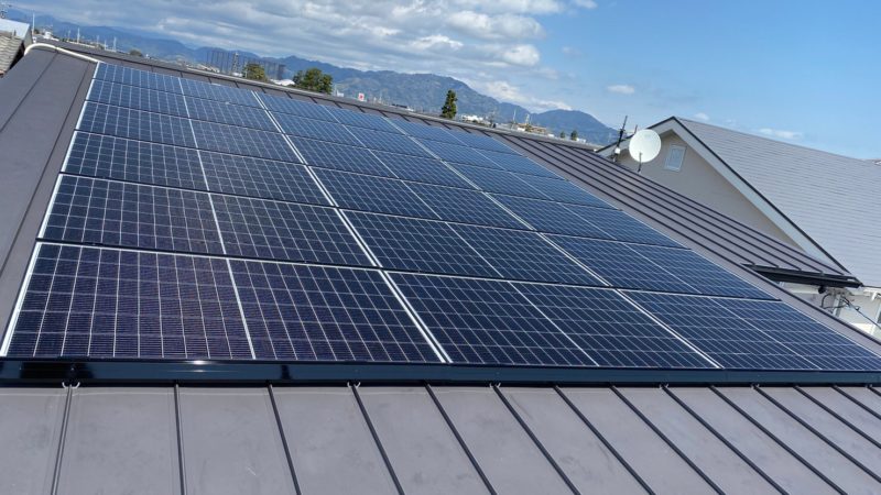 焼津市 S様 太陽光発電システム・エコキュート設置