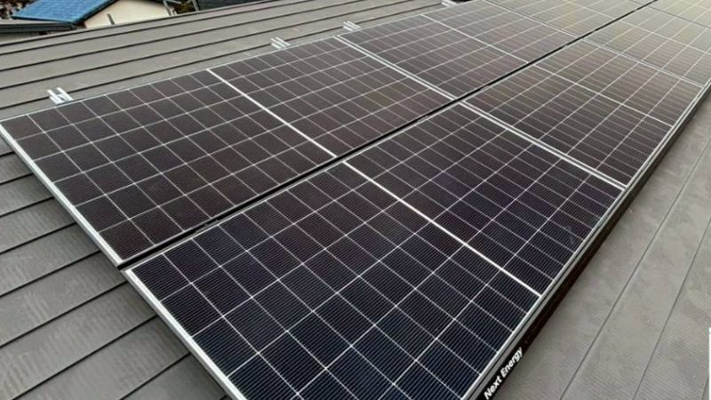 安城市　N様 太陽光発電・蓄電池・エコキュート設置