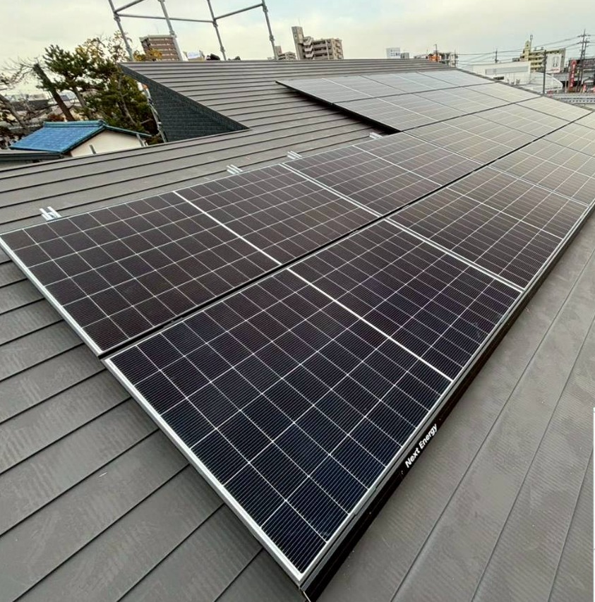 安城市　N様 太陽光発電・蓄電池・エコキュート設置