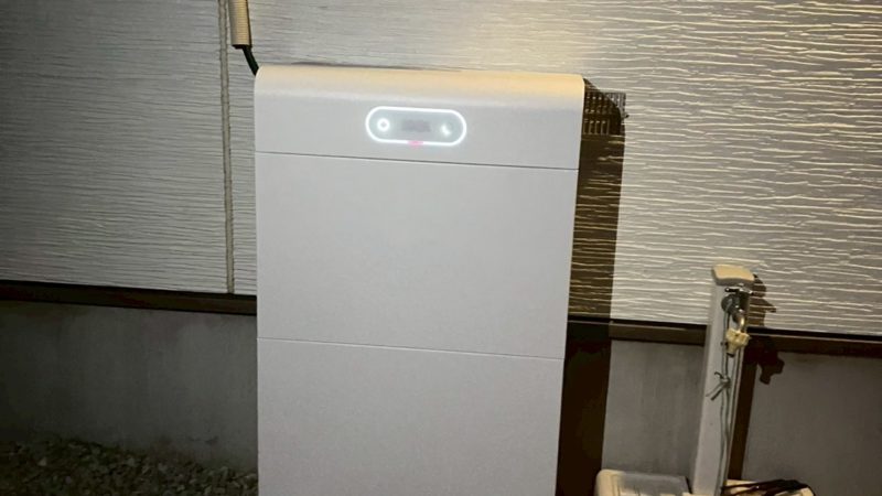 蒲郡市 W様 蓄電池設置