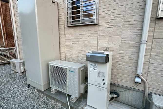豊橋市 N様 エコキュート設置