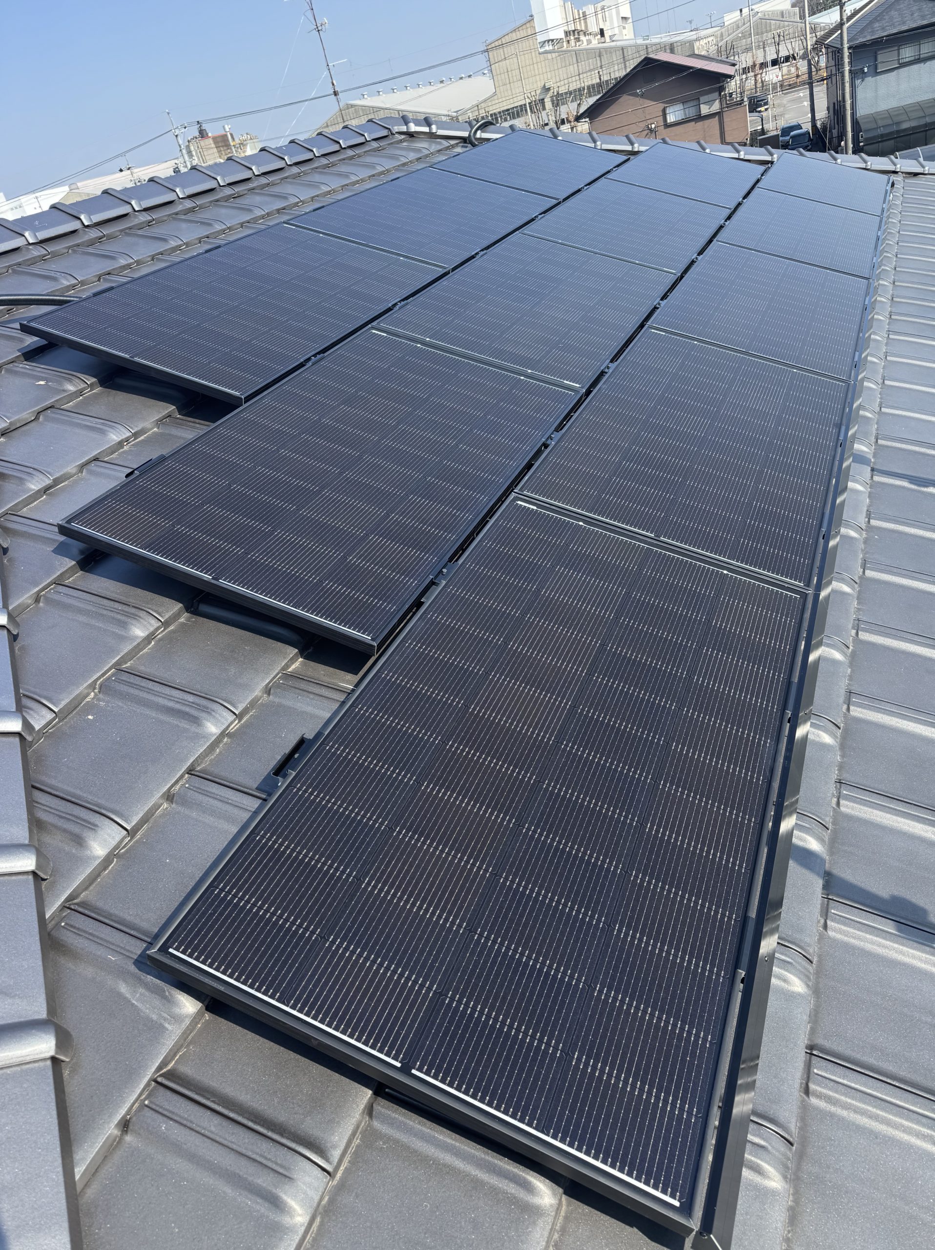 亀山市　E様 太陽光発電・蓄電池・エコキュート・IH設置