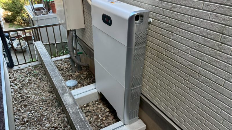 稲沢市 S様 蓄電池設置